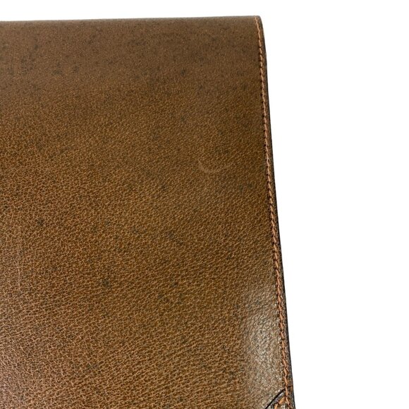 Vintage 70's Gucci Brown Locking Portfolio - Picture 5 of 12